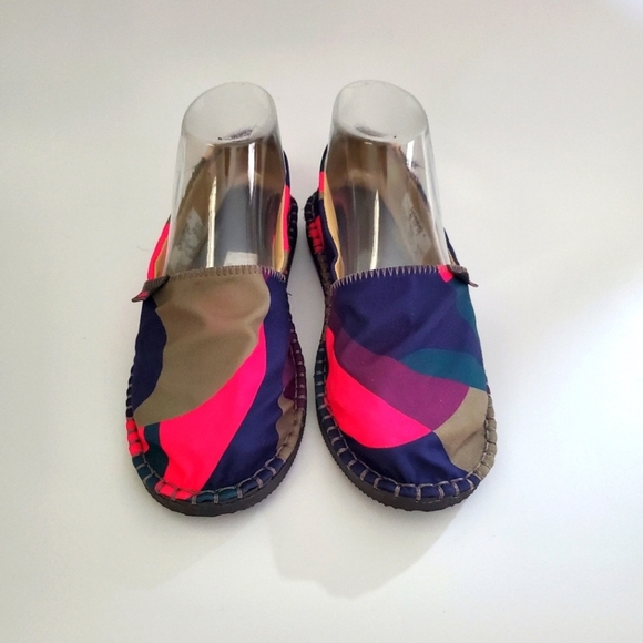 Havaianas Canvas Slip-On Shoes Flats Size 6 Multicolor Lightweight Espadrille - Picture 3 of 16